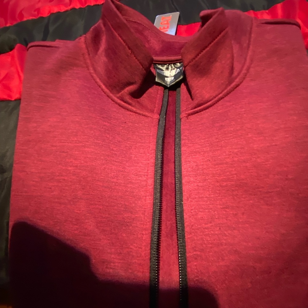 New red jacket size L